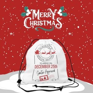 Santa Sack, Santa Delivery Sack, Christmas gift bag, Christmas gift bag for kids